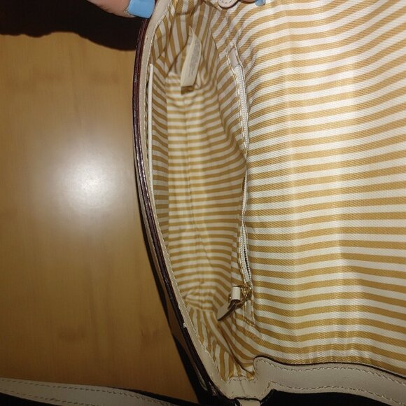 Kate Spade Crossbody Small Henderson Messenger Bag Cream Cement Ivory Offwhite - Picture 4 of 16